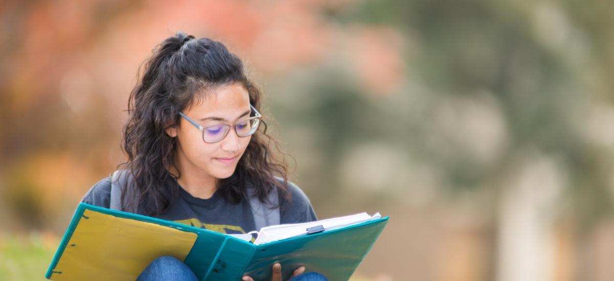 Student on Campus