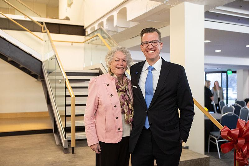 Dr. Brendan Kelly and Georgia Rep. Lynn Smith